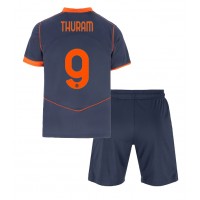 Stroje piłkarskie Inter Milan Marcus Thuram #9 Koszulka Trzeciej dla dzieci 2025-26 Krótki Rękaw (+ szorty)